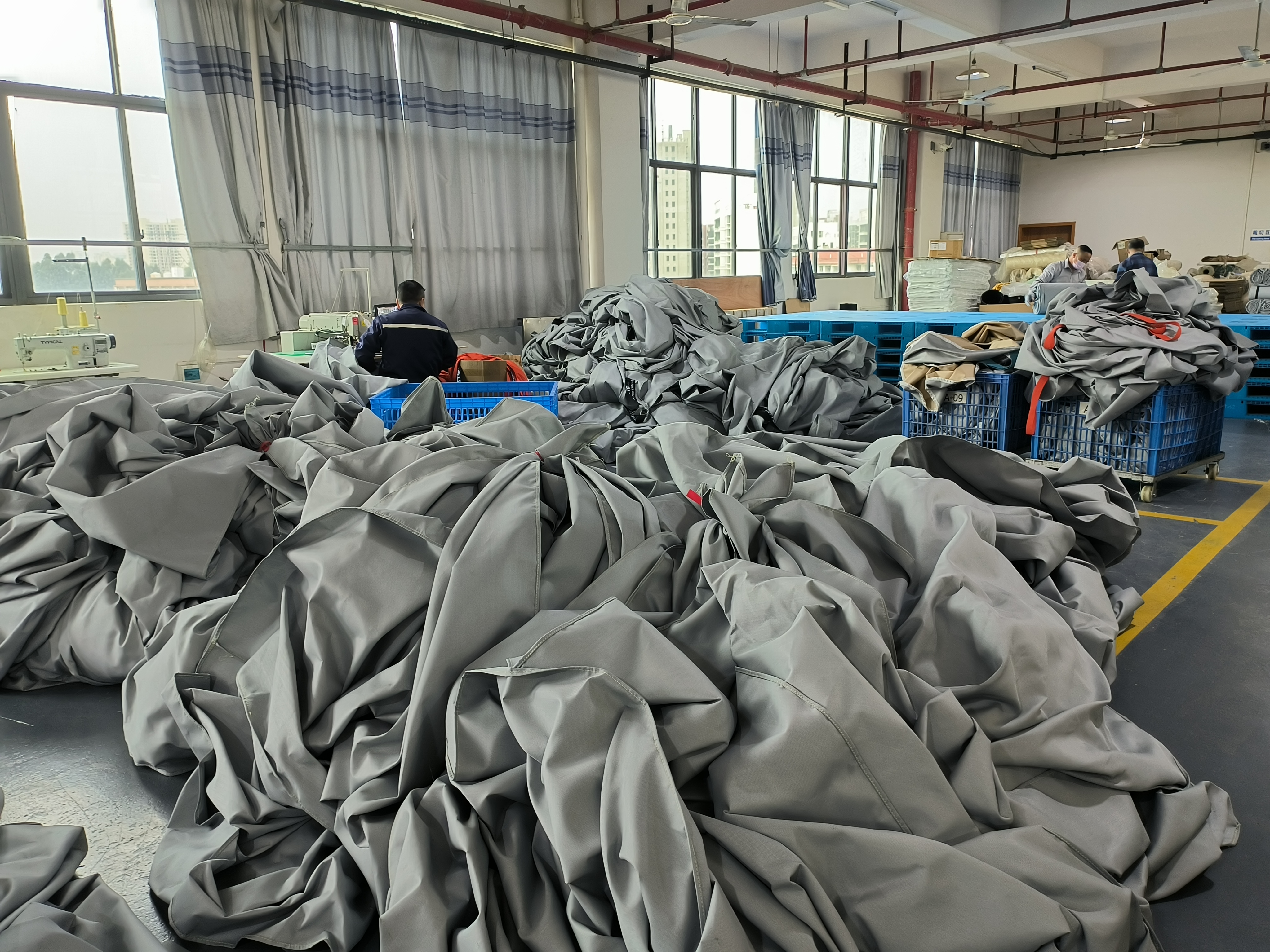 Car Fire Blanket Production