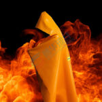 Fireproof Cloak Silicone Coated for Adults