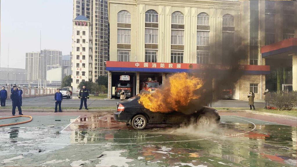vehicle fire blankets