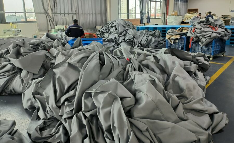 Car Fire Blanket Production
